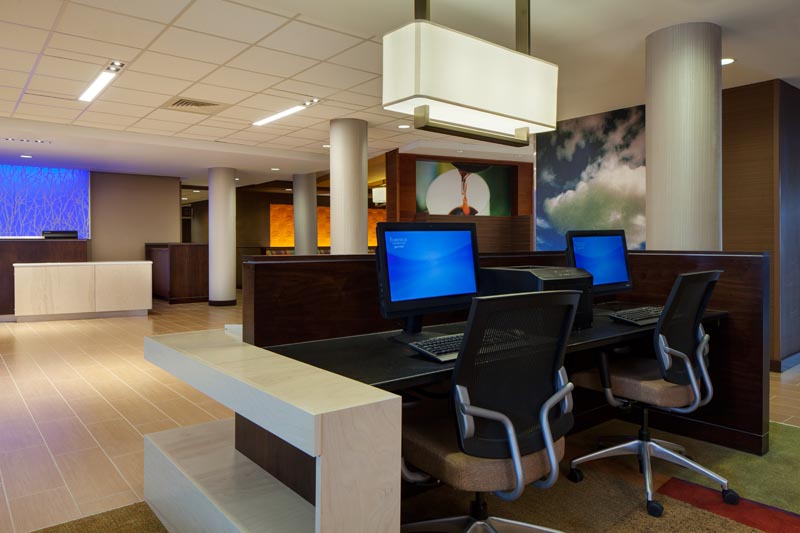 Fairfield Inn computer lab