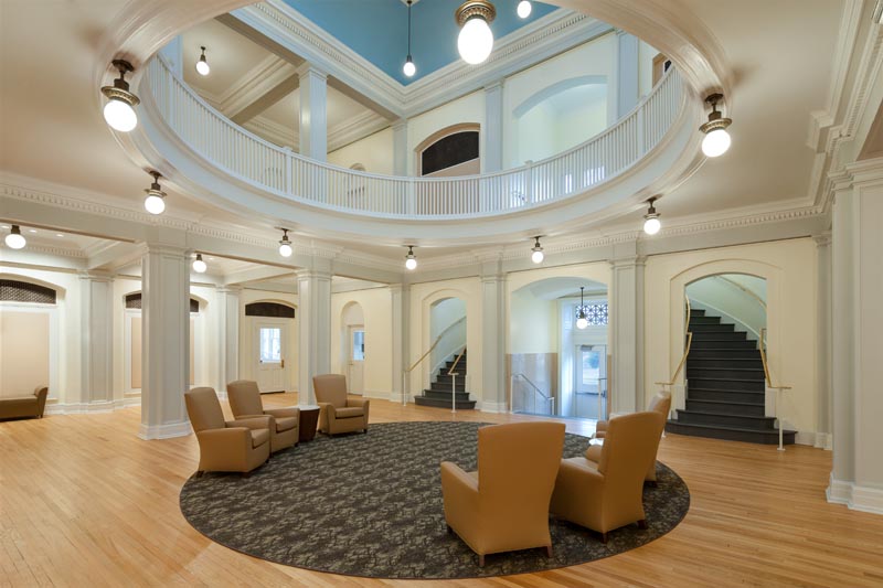 UNC Hill Hall Rotunda ground floor