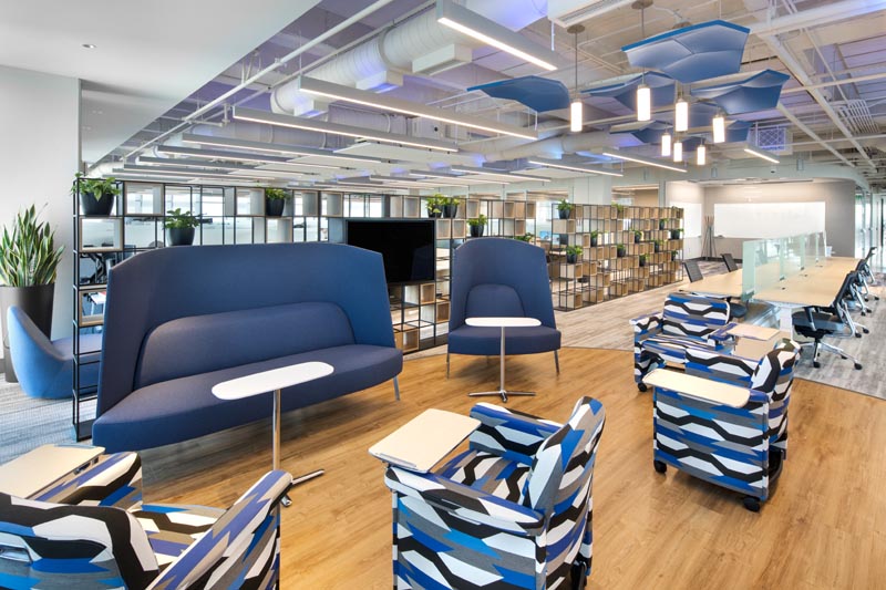 Commercial interiors – Analog Devices | Sterling E. Stevens Design Photo